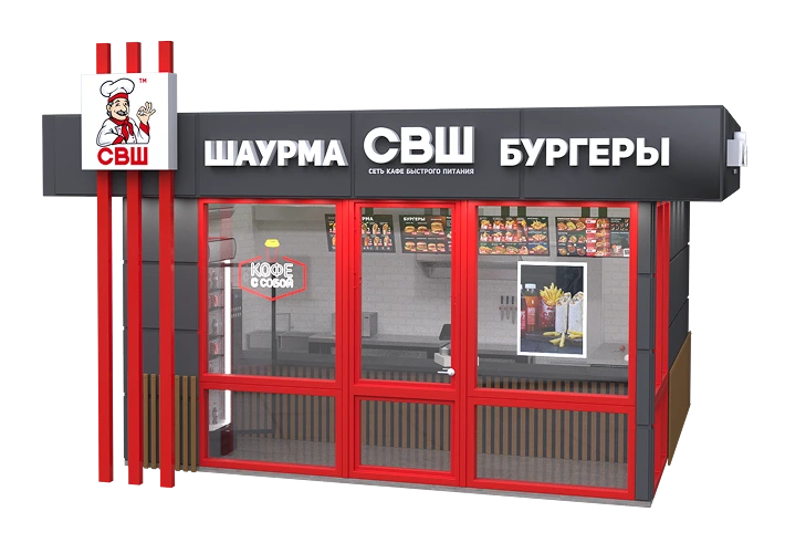 Пример кафе сети